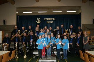 Orchester mit Schülern 2018